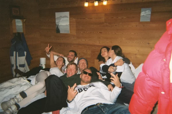 Chalet party during Rise Festival Les Deux Alpes