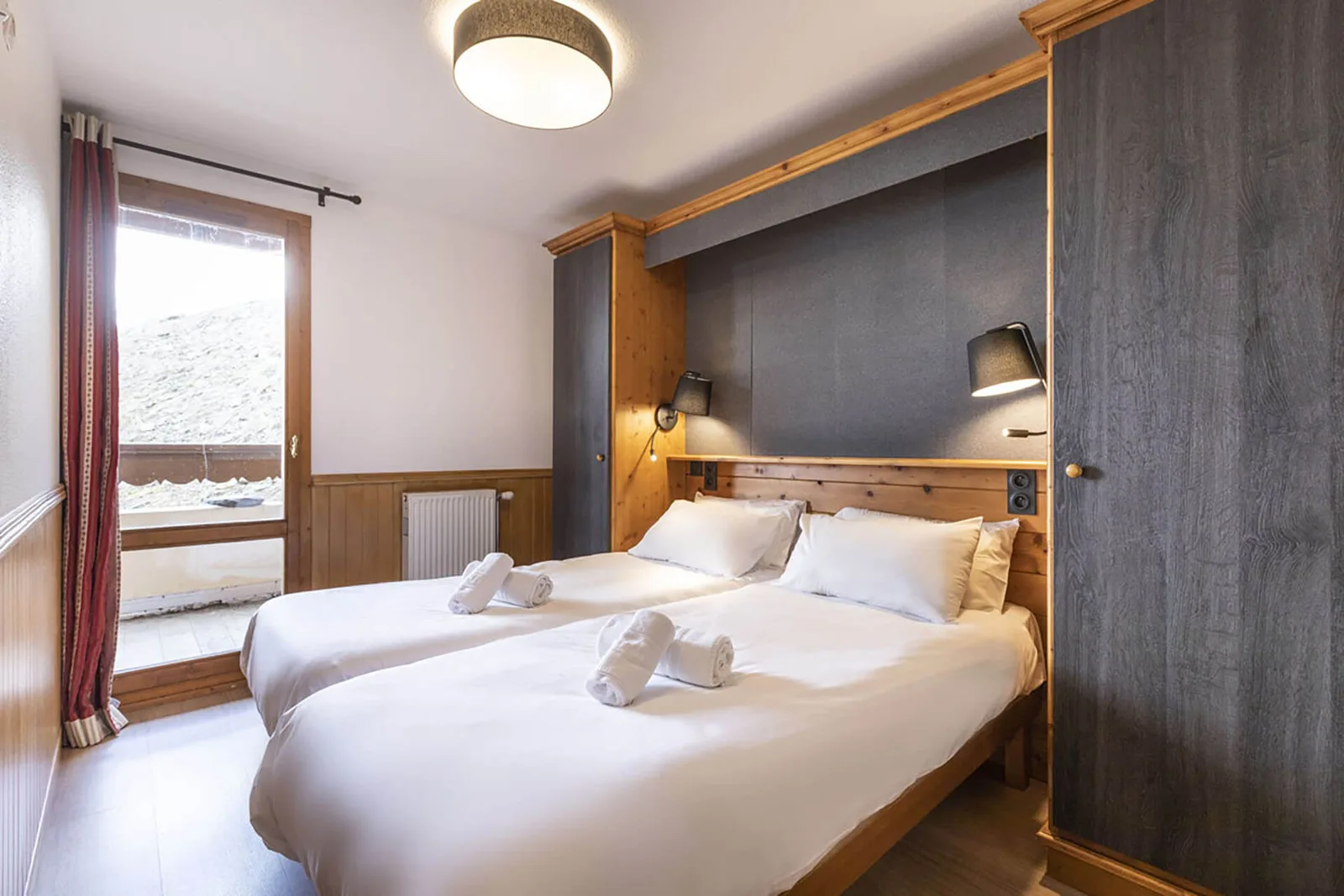 Balcons de Val Thorens ski-out access