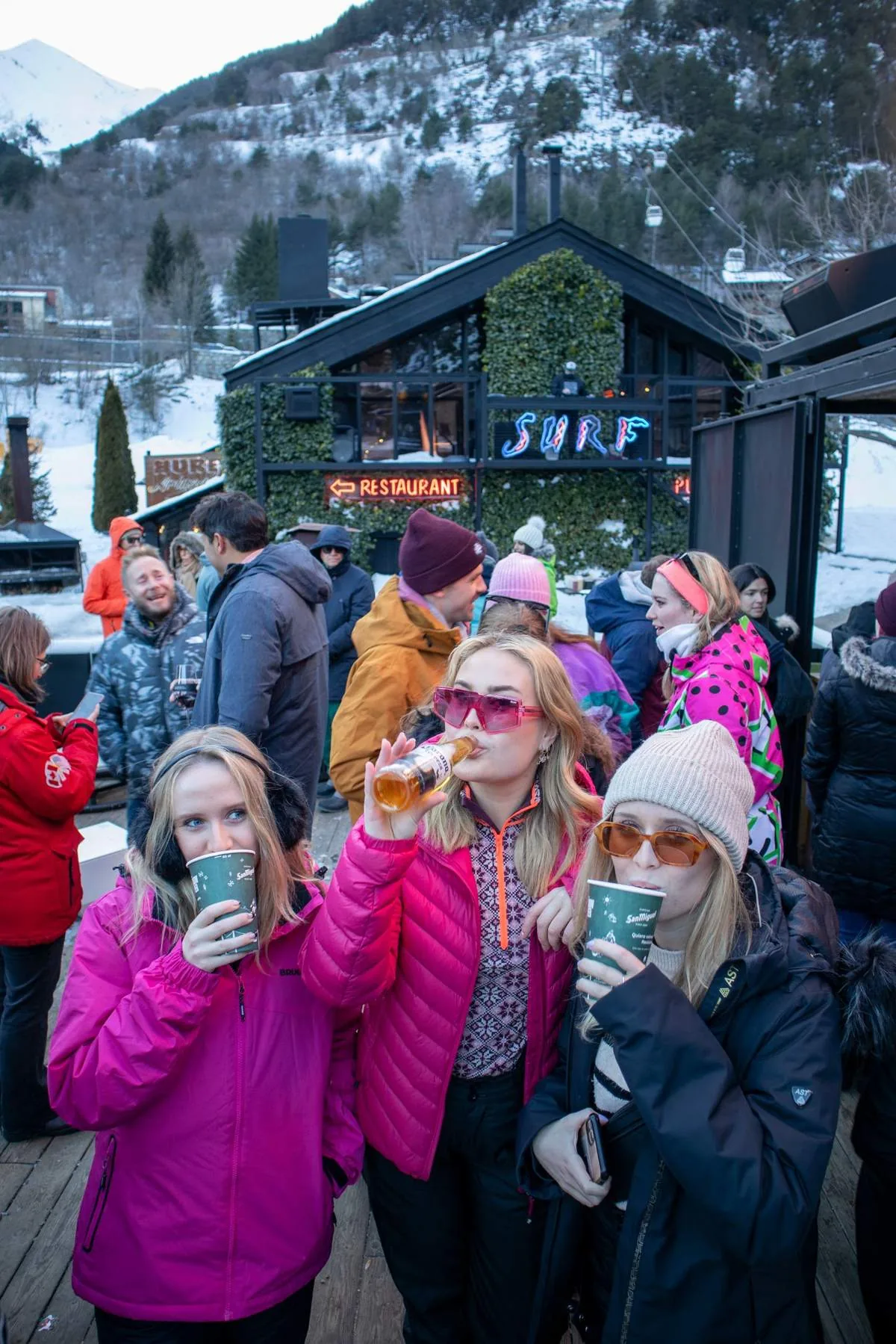 Andorra Ski Weekender group vibe