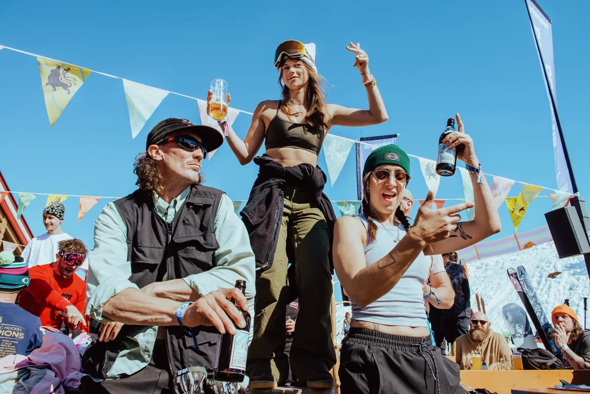 Snowbombing festival atmosphere